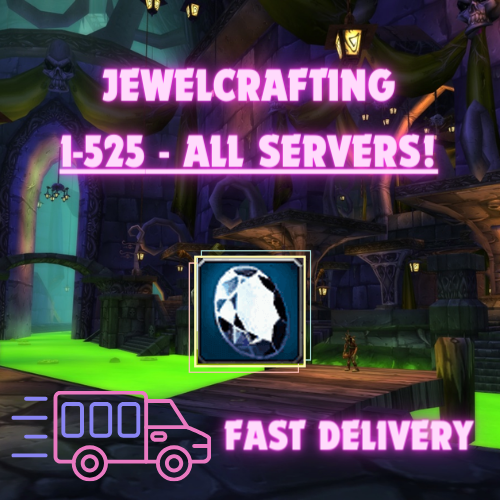 WOW Mist of Pandaria Classic/ Jewelcrafting 1-525 US Leveling Kit/DIY Package/ More details at descriptions